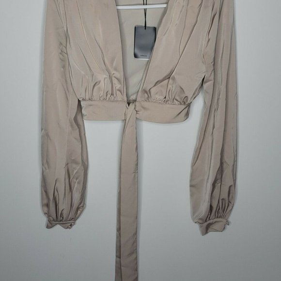 NWT Revolve NBD Imogen Ballon Sleeve Top in Champa - Picture 3 of 12